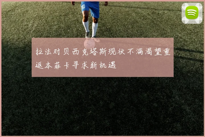 拉法对贝西克塔斯现状不满渴望重返本菲卡寻求新机遇